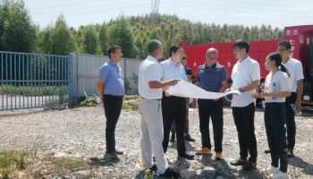 百色市委常委、市人民政府副市長李玉成到百色玉柴智慧物流及卡車服務產業園項目調研